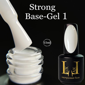 LuxLak "strong base-gel " (жесткий гель)  №01 15 мл