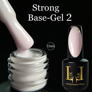 LuxLak "strong base-gel " (жесткий гель)  №02 15 мл