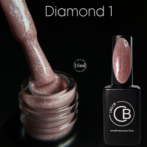 Каучуковая камуфлирующая база Diamond 15 ml № 01