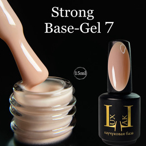 LuxLak "strong base-gel " (жесткий гель)  №07 15 мл