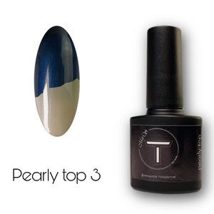 MiiS Pearly top №3 (голубой) 7,3 мл (без липкого слоя)