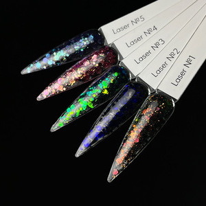 Палитры на Лазер Гель (Laser Gel) 5 оттенков