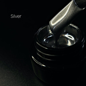 MiiS гель-краска Метал (Metal) серебро 5гр