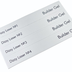Набор наклеек на гели Light «Dizzy Laser гель»