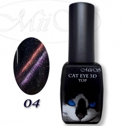 Top Cat Eye 3D 8 ml №04 (Топ Кошачий Глаз 3D)